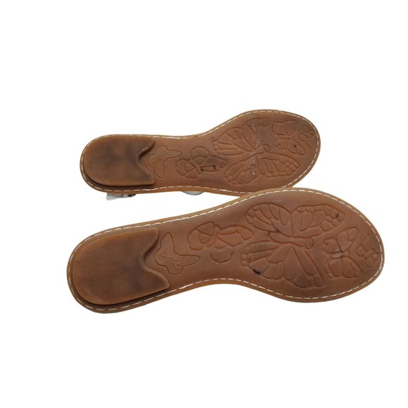 b.o.c. born concept womens leather slingback buckle adjustable sandals - Picture 8 of 8